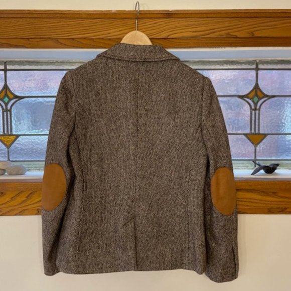 Topshop Tweed Blazer with Suede Elbow Patches - Picture 8 of 8